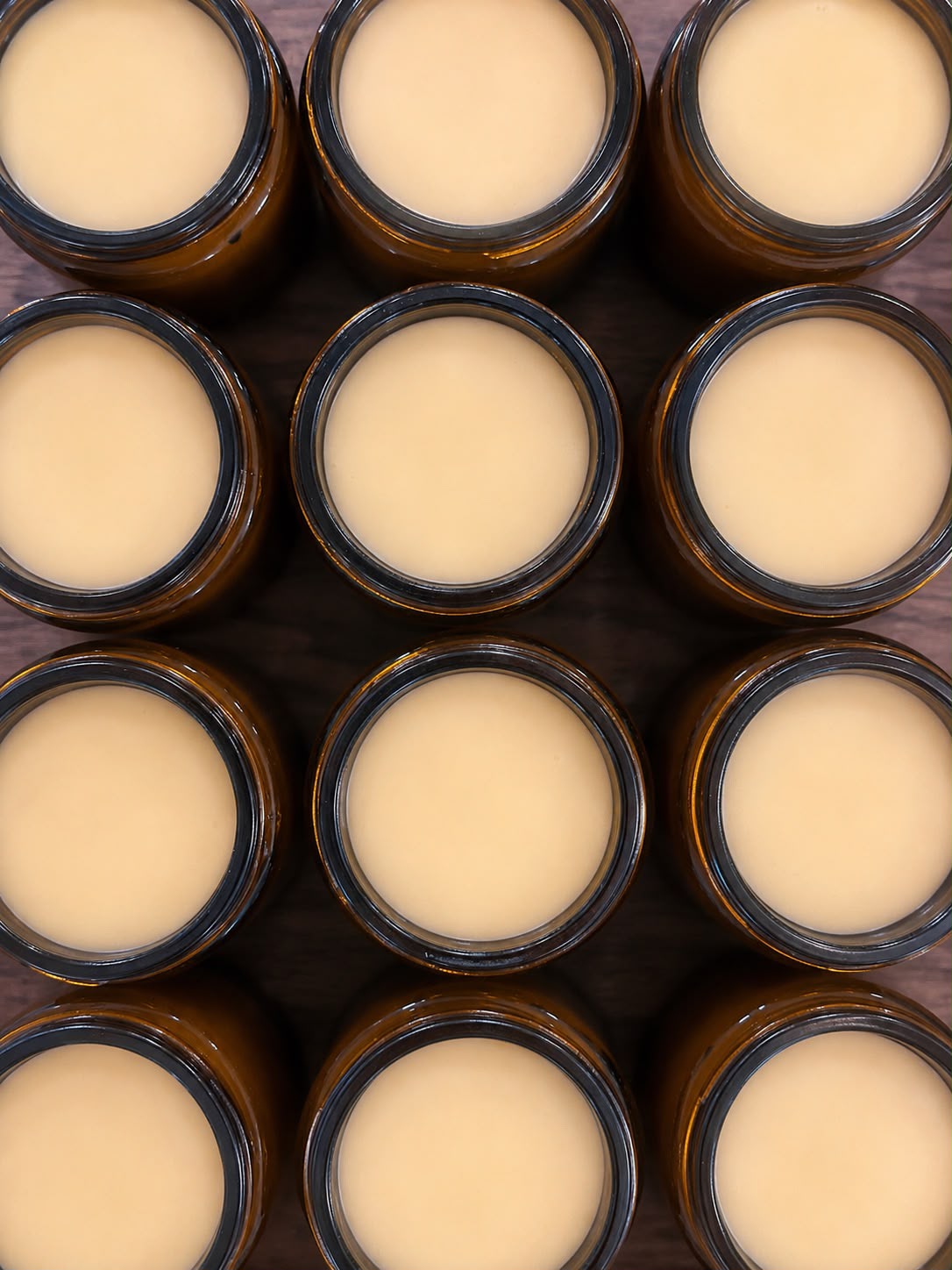 Fresh jars of North Channel tallow crème, filled by hand and level